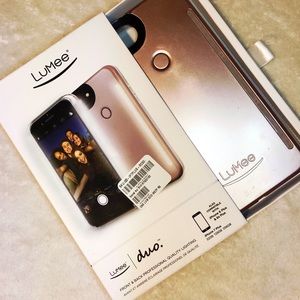 LuMee Duo iPhone 6+/6s+/7+/8+ in Rose